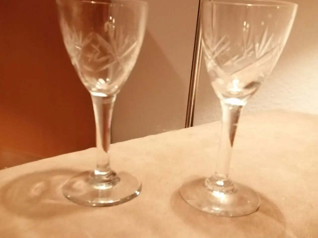 Billede 1 - Holmegaard ulla glas (dessertvin) 