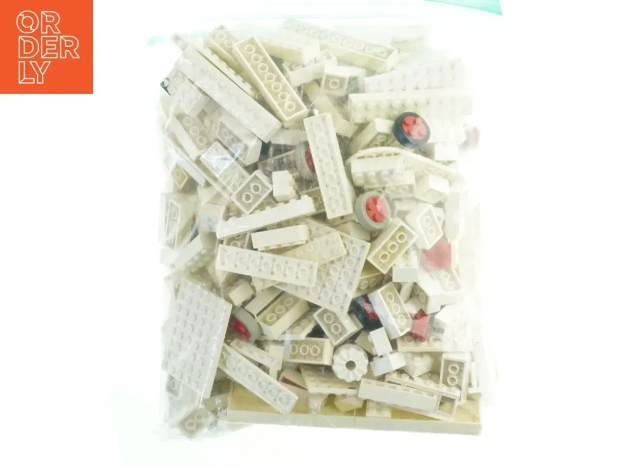 Billede 1 - LEGO klodser, hvid fra LEGO (str. 1,24 kg)