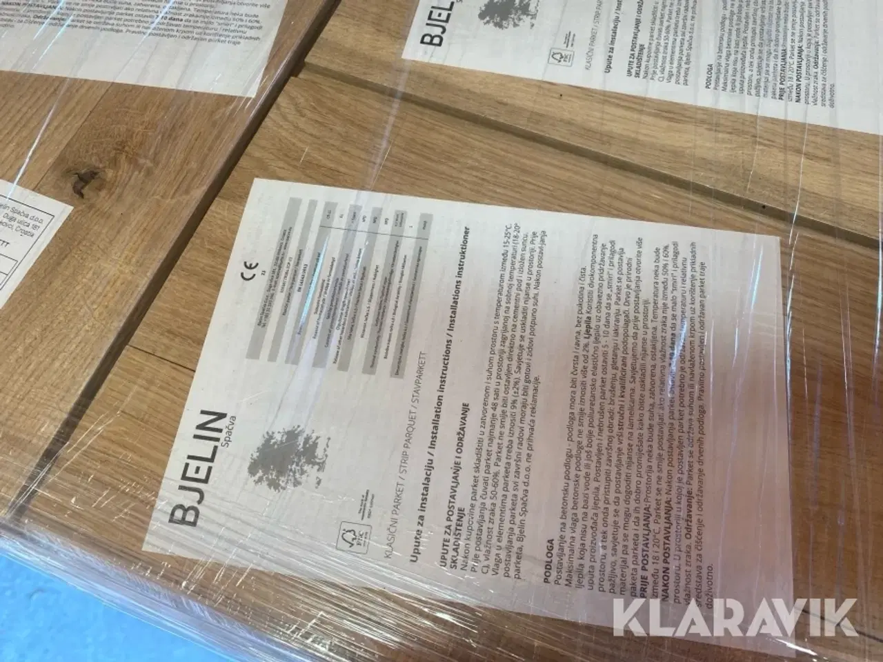 Billede 4 - Sildebens parket Bjelin Egetræ