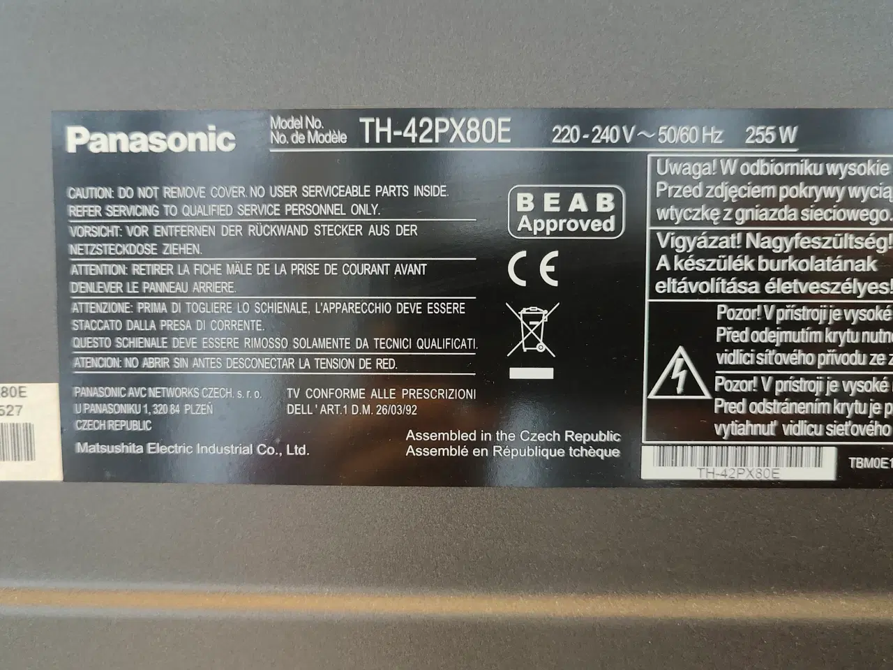 Billede 4 - Panasonic 42" TV