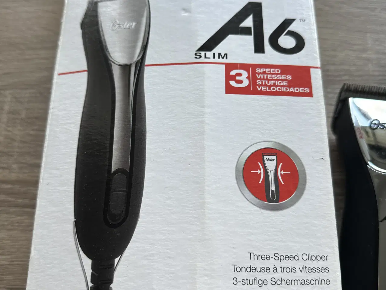 Billede 4 - Oster A6 Slim led ekstra skær og afstandskamme