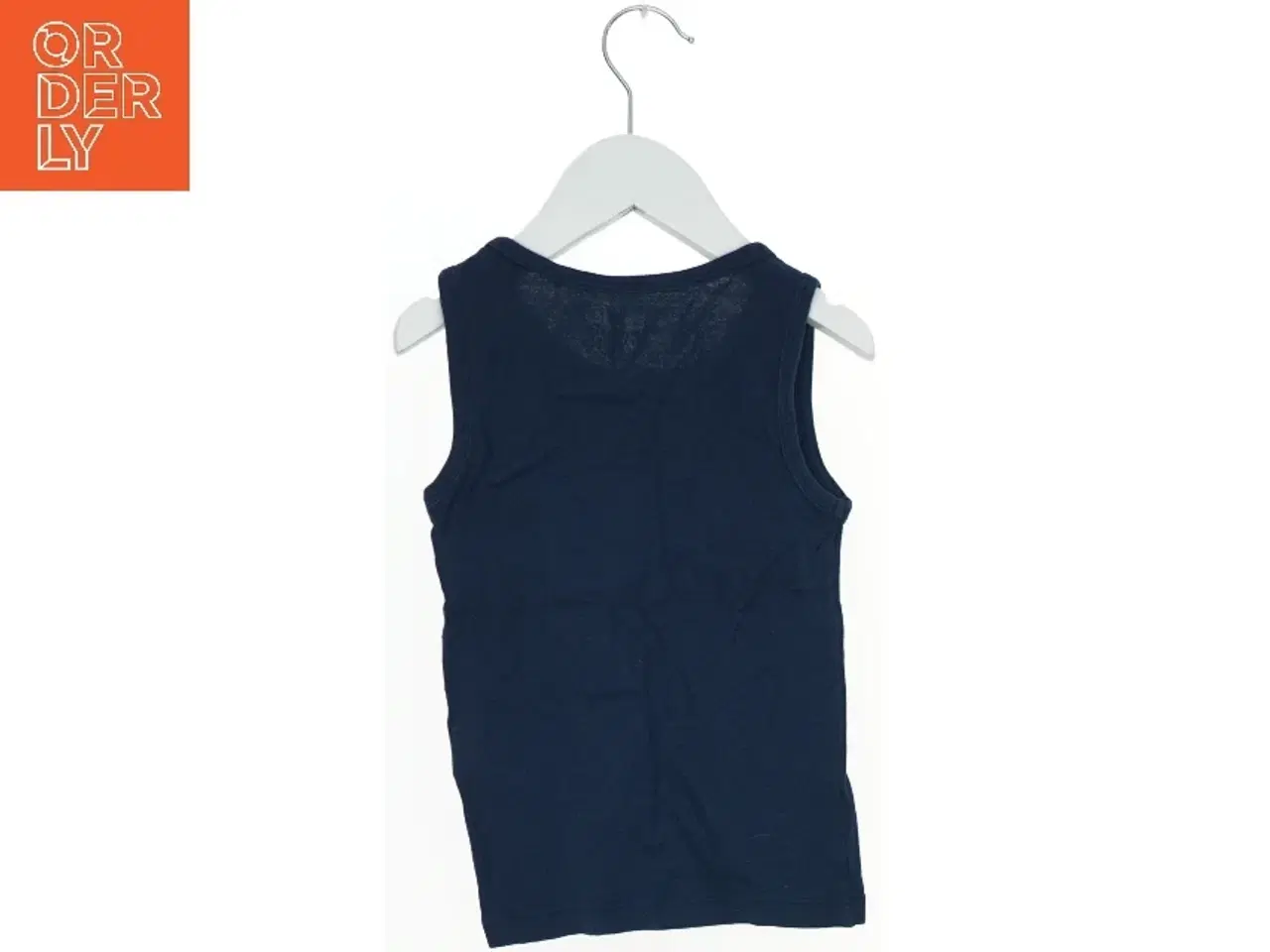 Billede 2 - Marineblå tanktop fra H&M (str. 104)