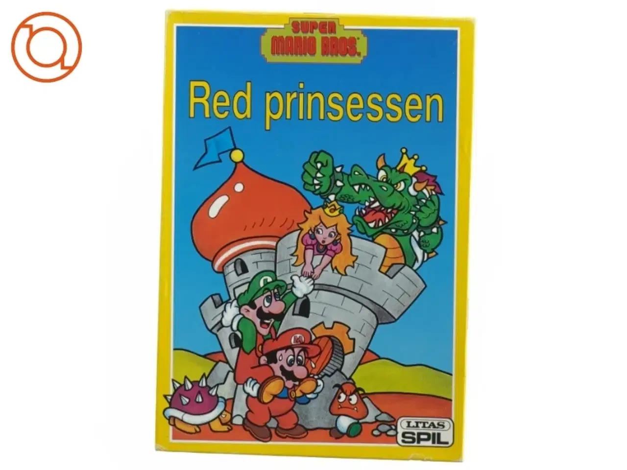 Billede 1 - Super mario bros red prinsessen fra Lrtas Spil (str. 27 x 19 cm)