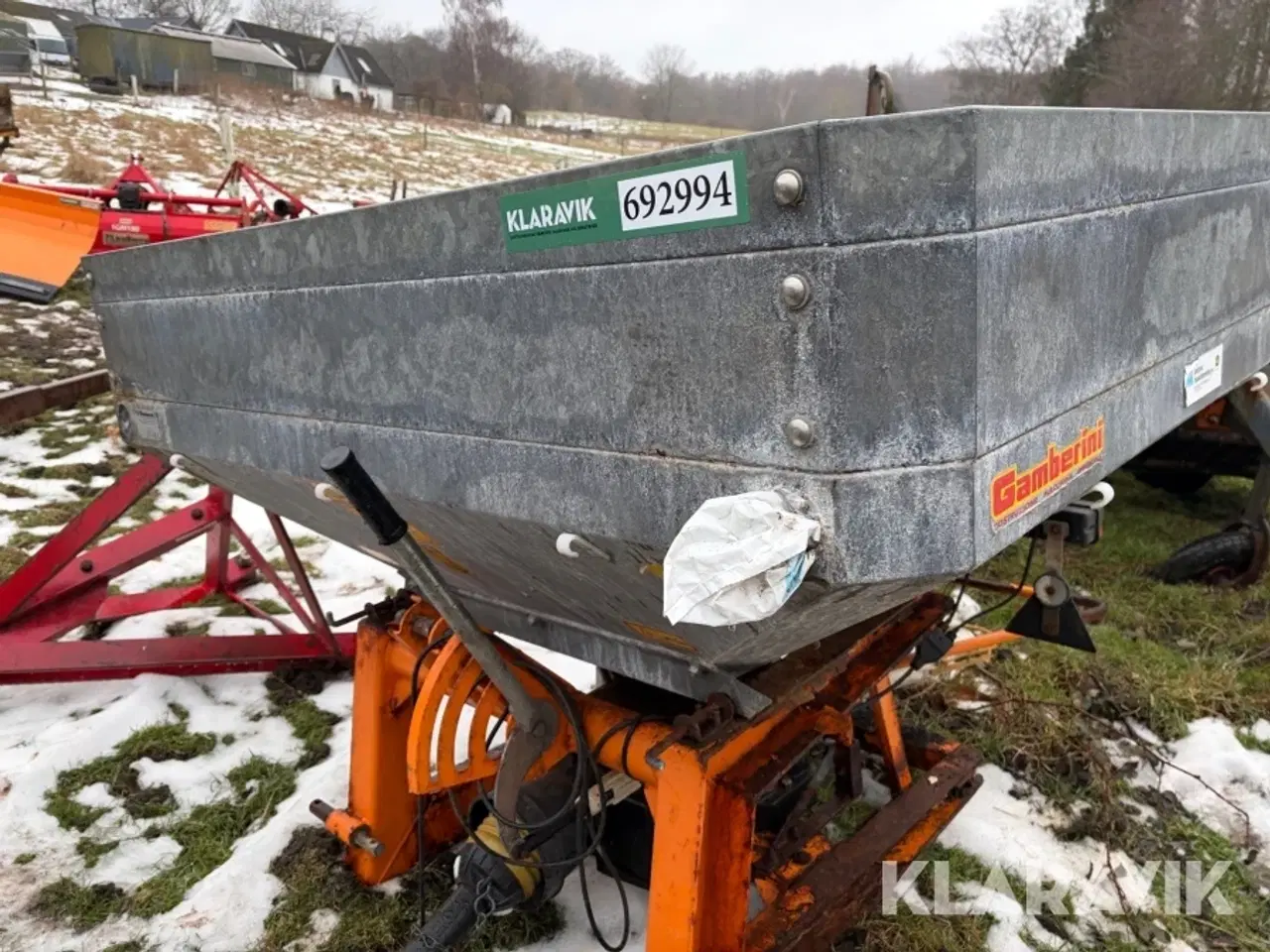 Billede 3 - Sand/saltspreder Gamberini Pro 1200