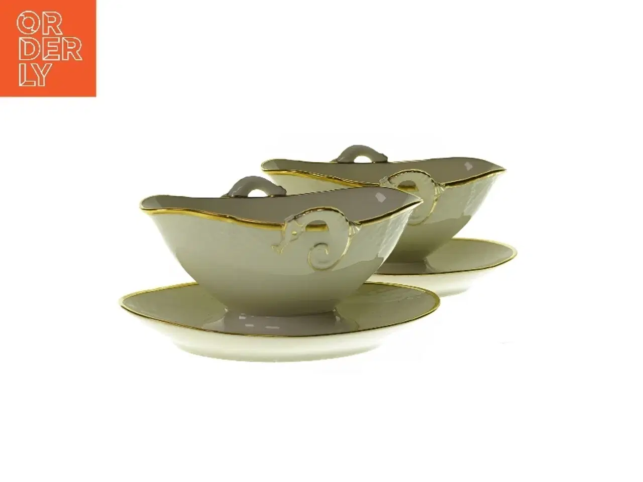 Billede 1 - Sovseskåle (2 stk) (str. LB: 23x14 cm)