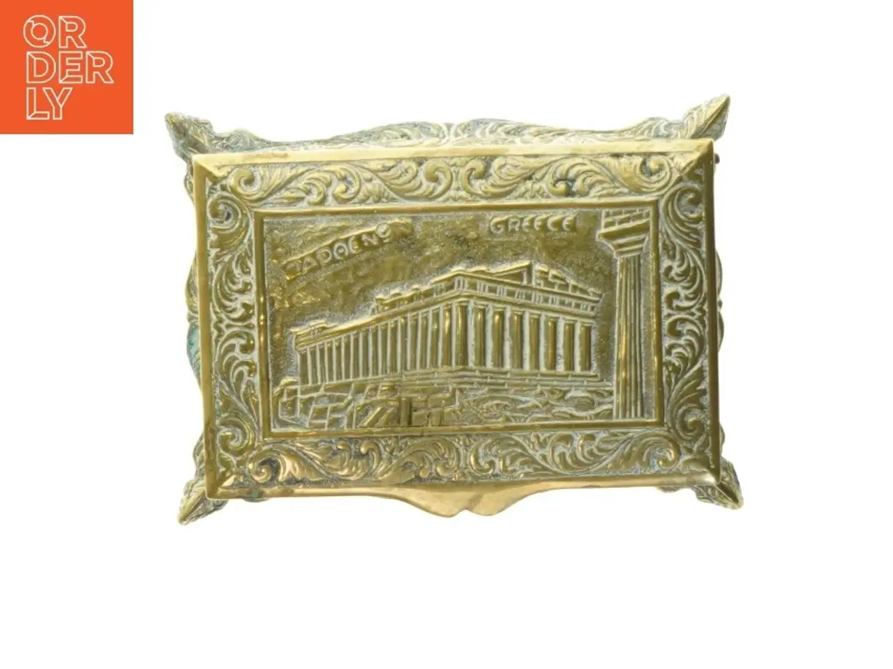 Billede 3 - Dekorativ skrin med antikt motiv (str. 14x10 cm)