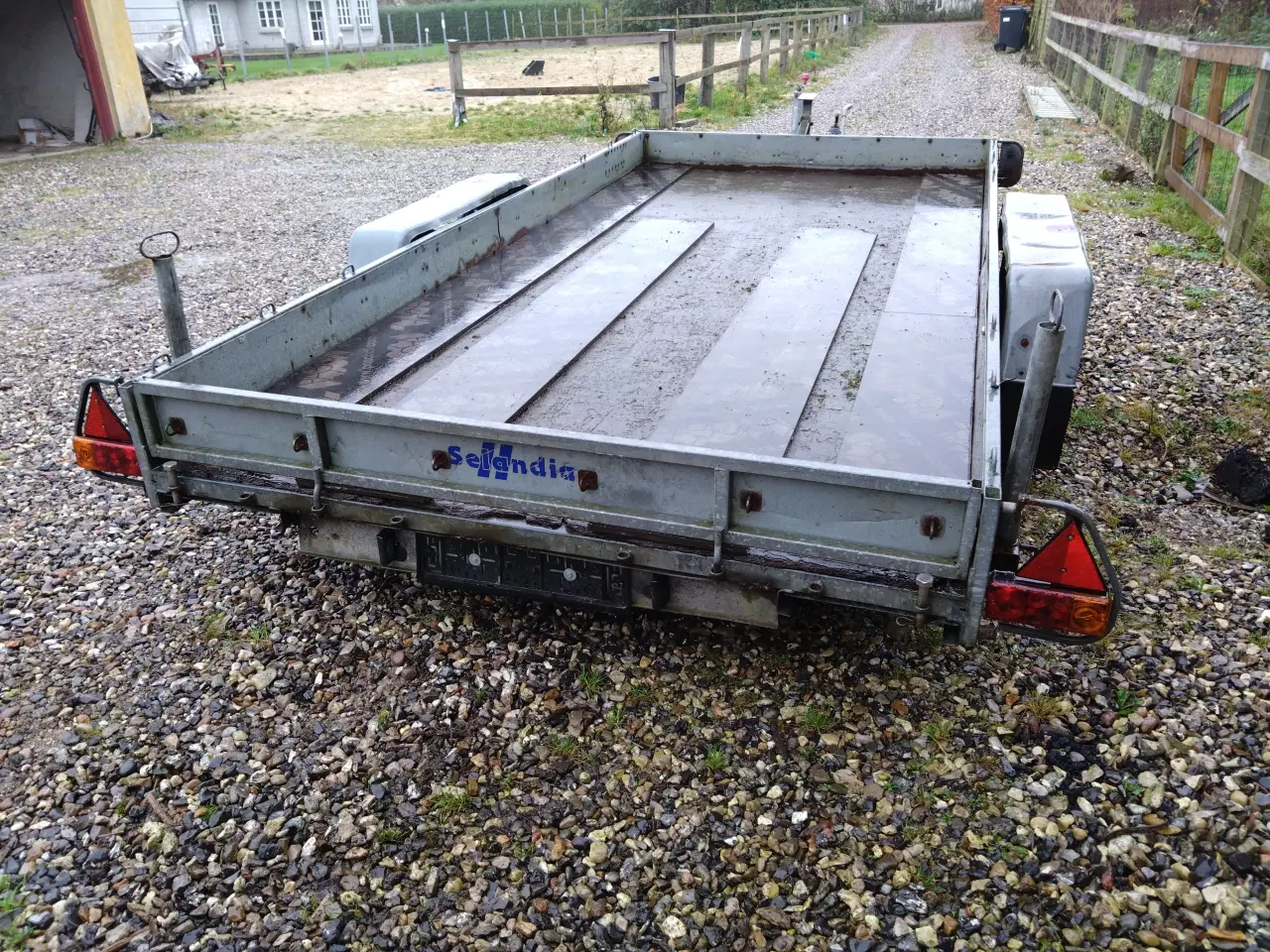 Billede 2 - Maskintrailer/autotrailer