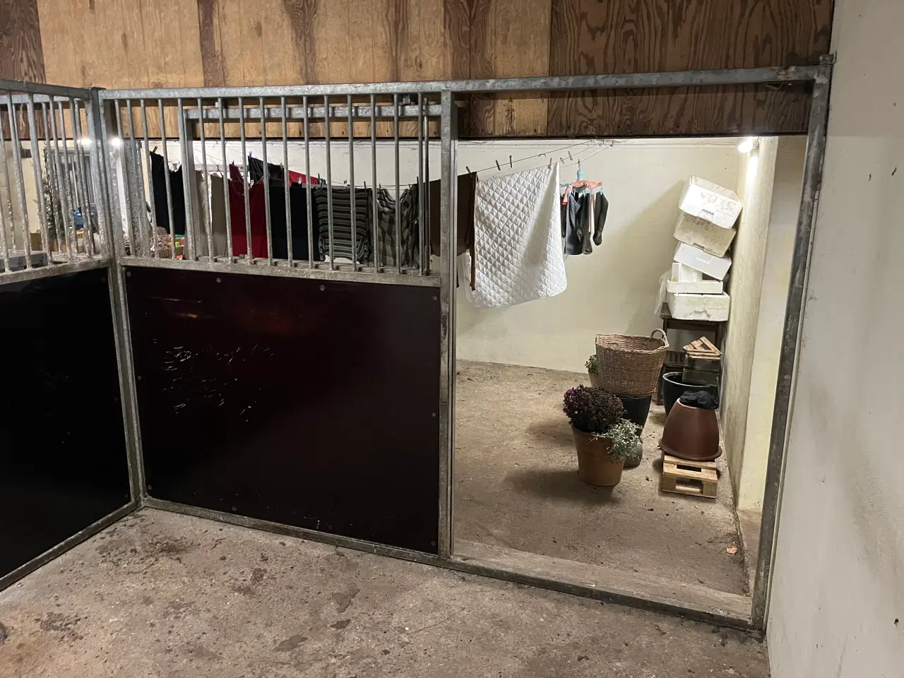 Billede 2 - Hestebokse (front med låge og side)