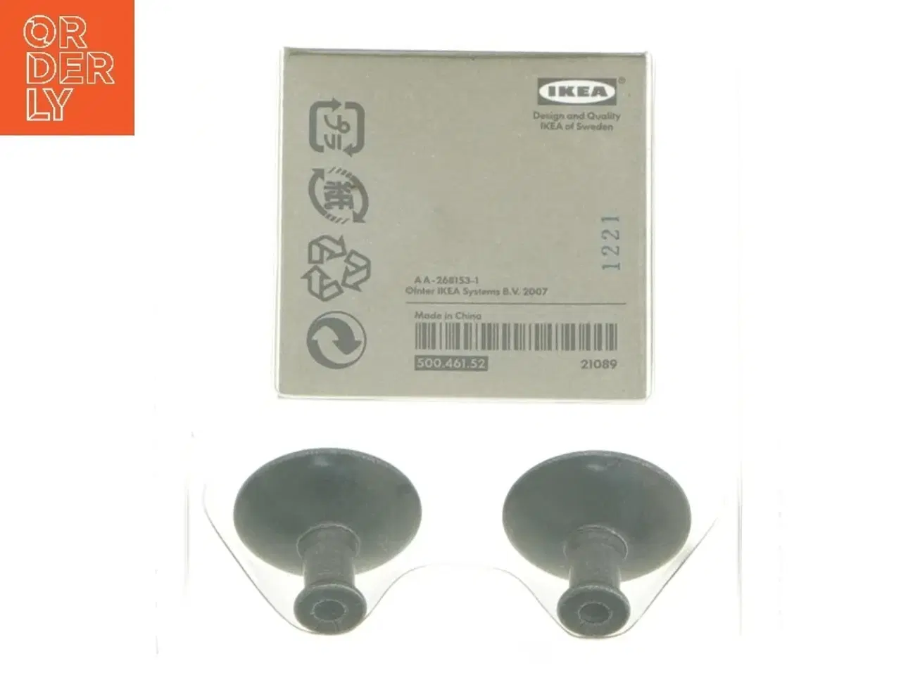 Billede 2 - Sæt af IKEA Hedra greb fra IKEA