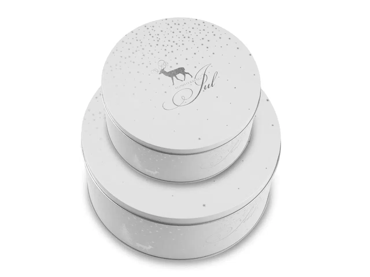 Billede 1 - 2 Blomsterberg kagedåser