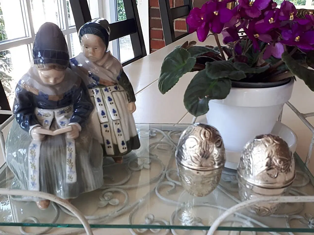 Billede 1 - Royal Copenhagen, Amagerpiger 1. Sort. fejlfri