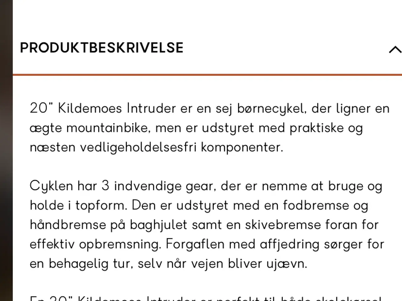 Billede 9 - Kildemoes Intruder MTB 20 “