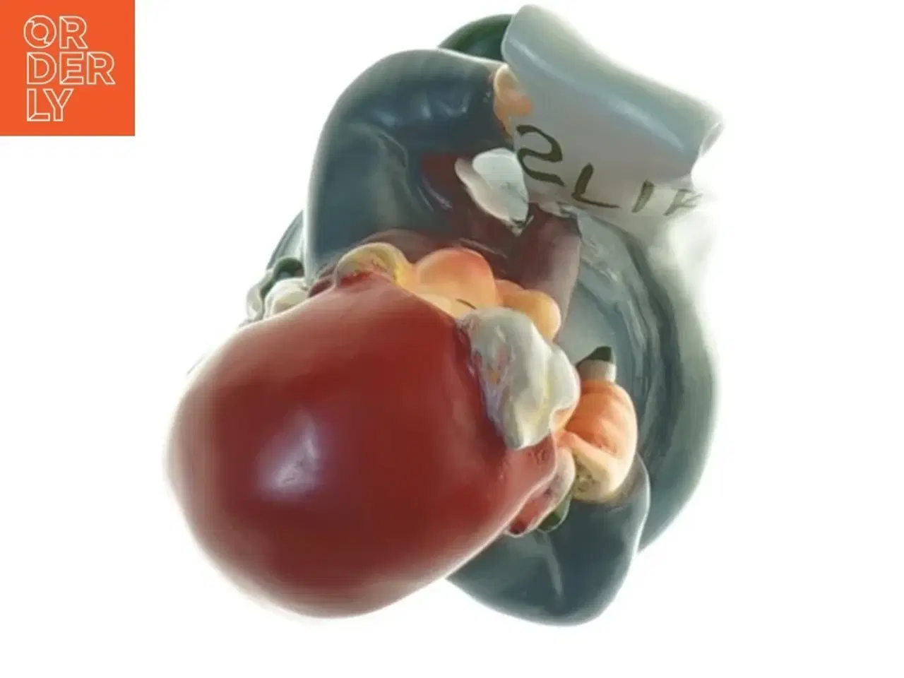 Billede 2 - Julefigur af Nisse-Stine fra Carla Og Vilhelm. Hansen (str. 13 x 5 cm)