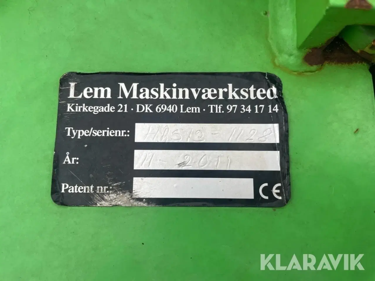 Billede 7 - Halmrive Lem maskinværksted HRS13-1128