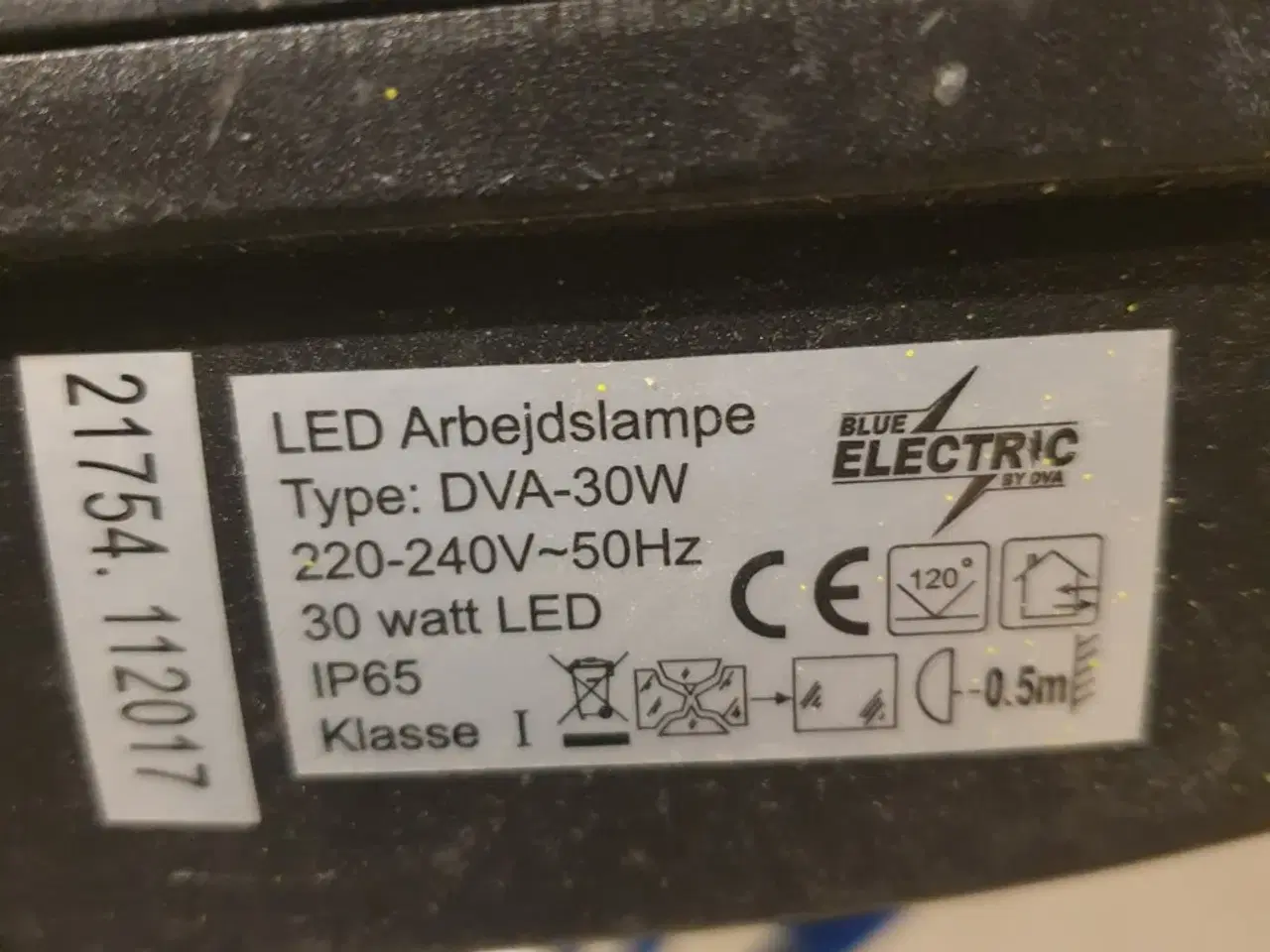 Billede 3 - LED arbejdslampe med stander