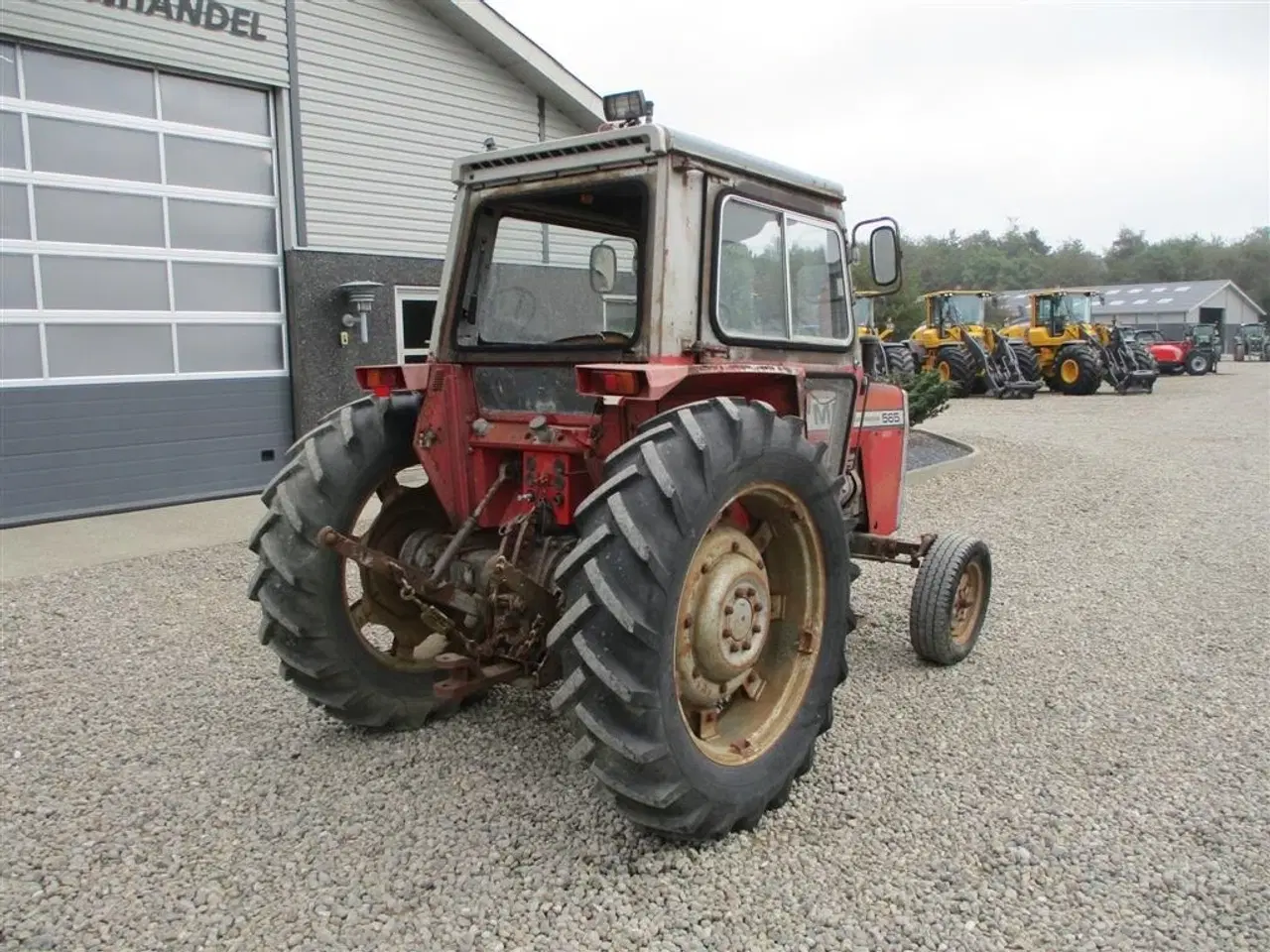 Billede 9 - Massey Ferguson 565 Med orginal registringsattest til og srvostyrring