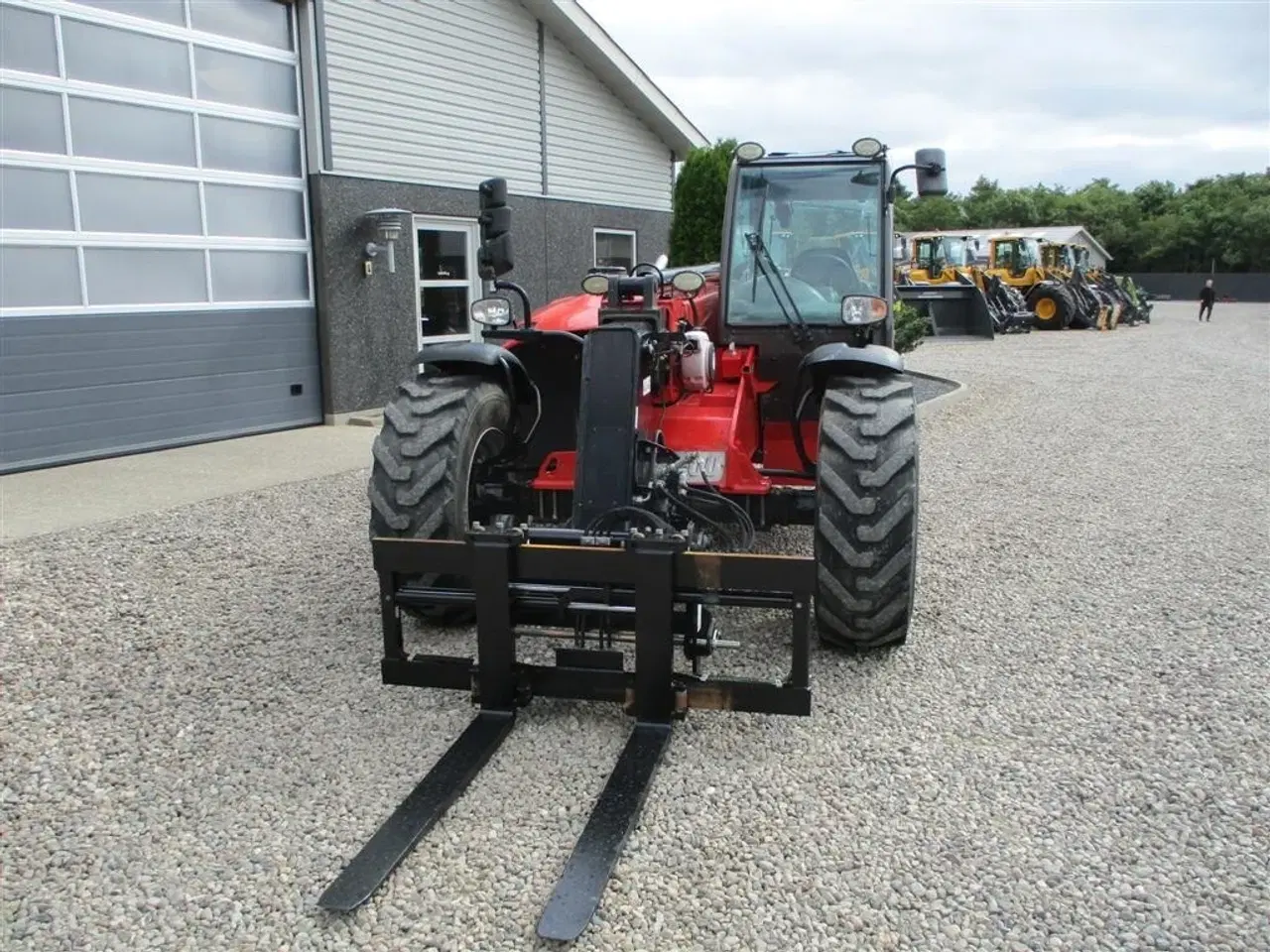 Billede 8 - Manitou MT932 Comfort Dansk maskine, med hydrauliske pallegafler.