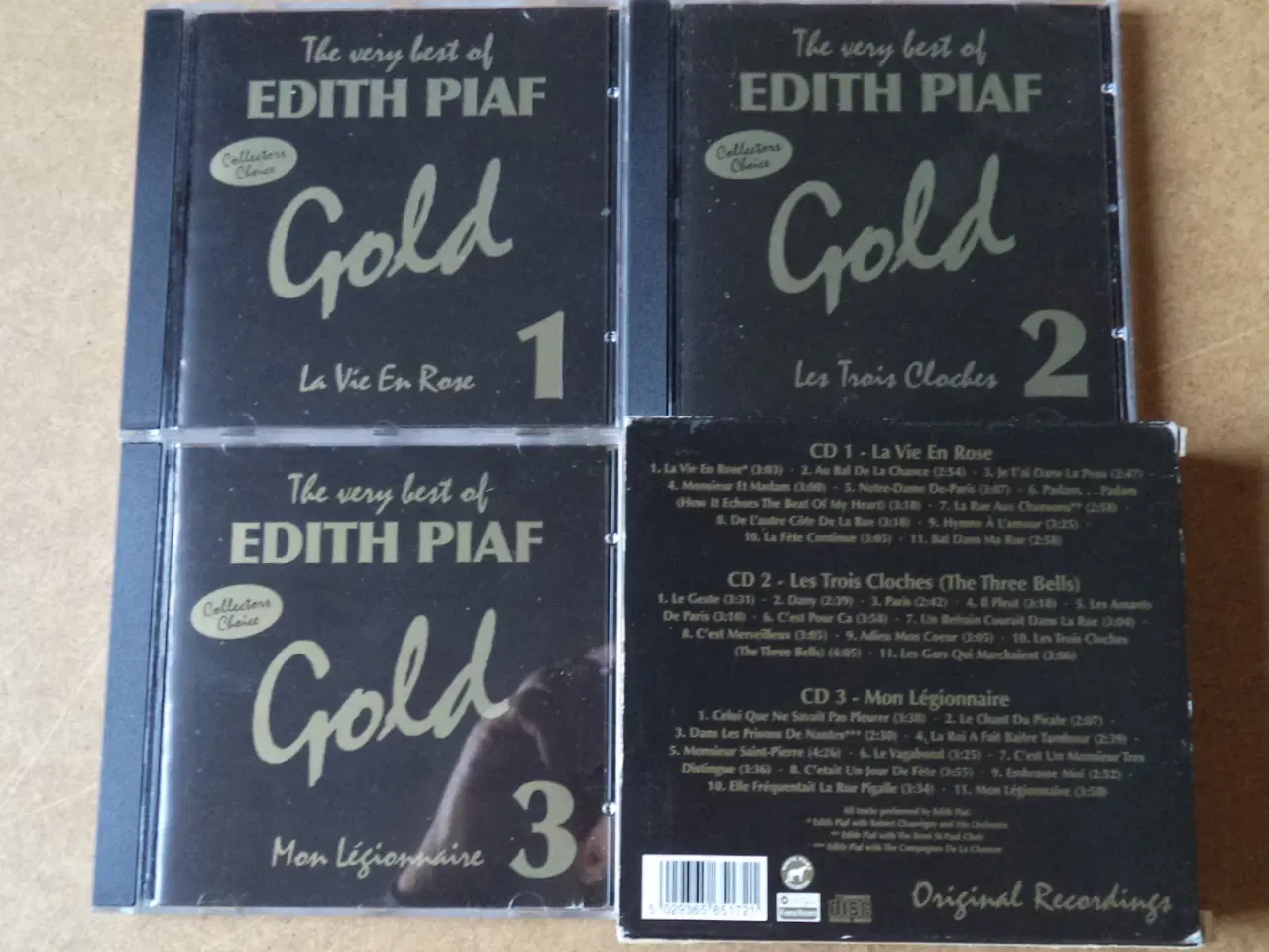 Billede 1 - Edith Piaf ** The Very Best Of (3-Cd-Set) (6517) 