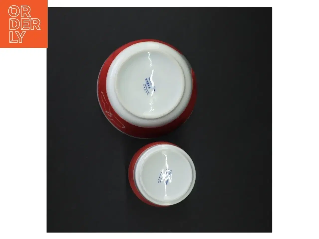 Billede 3 - Porcelænsskåle og -krus sæt fra Kahla (str. 12 x 7 cm og 12 x 8 cm)