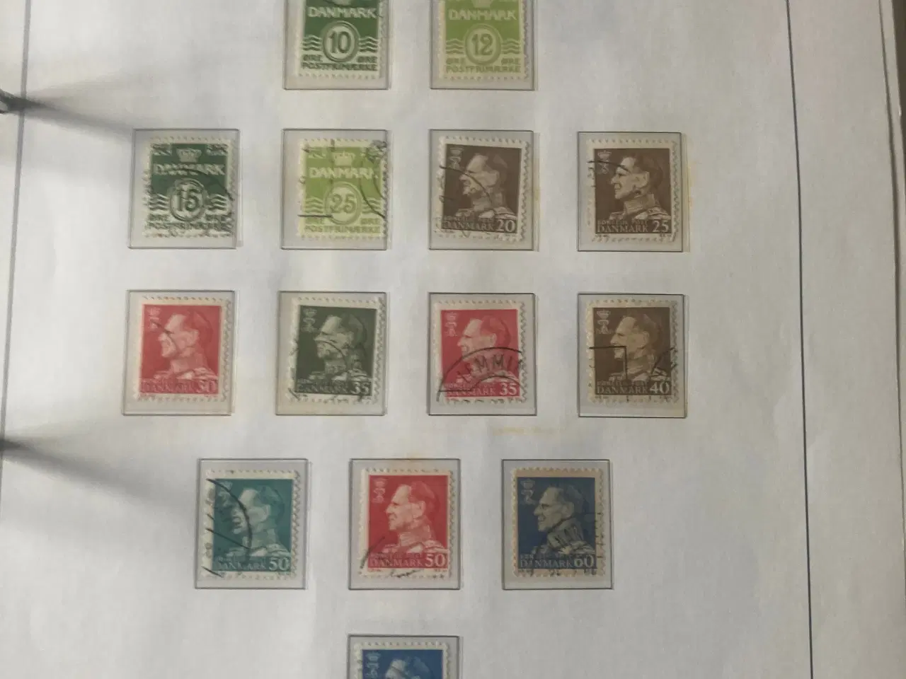 Billede 3 - Stender oversigt over frimærker