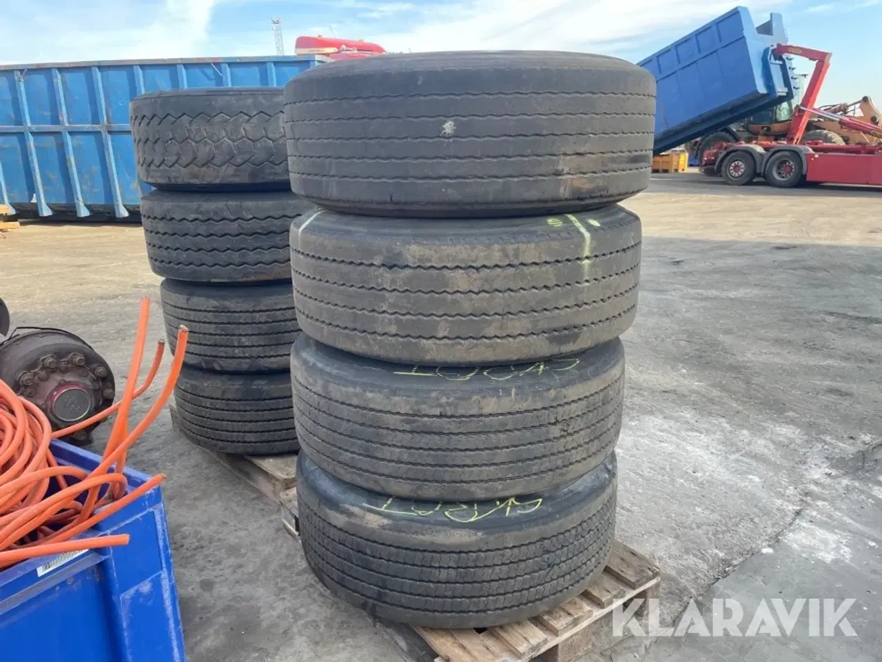 Billede 5 - Lastbilsdæk Michelin 385/65R22.5 4 styk