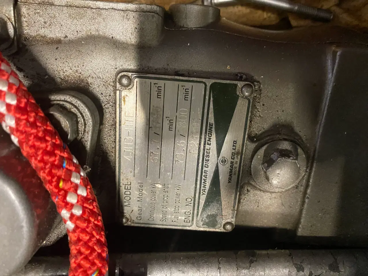 Billede 4 - Yanmar 4JH3-HTE 100 hk diesel motor