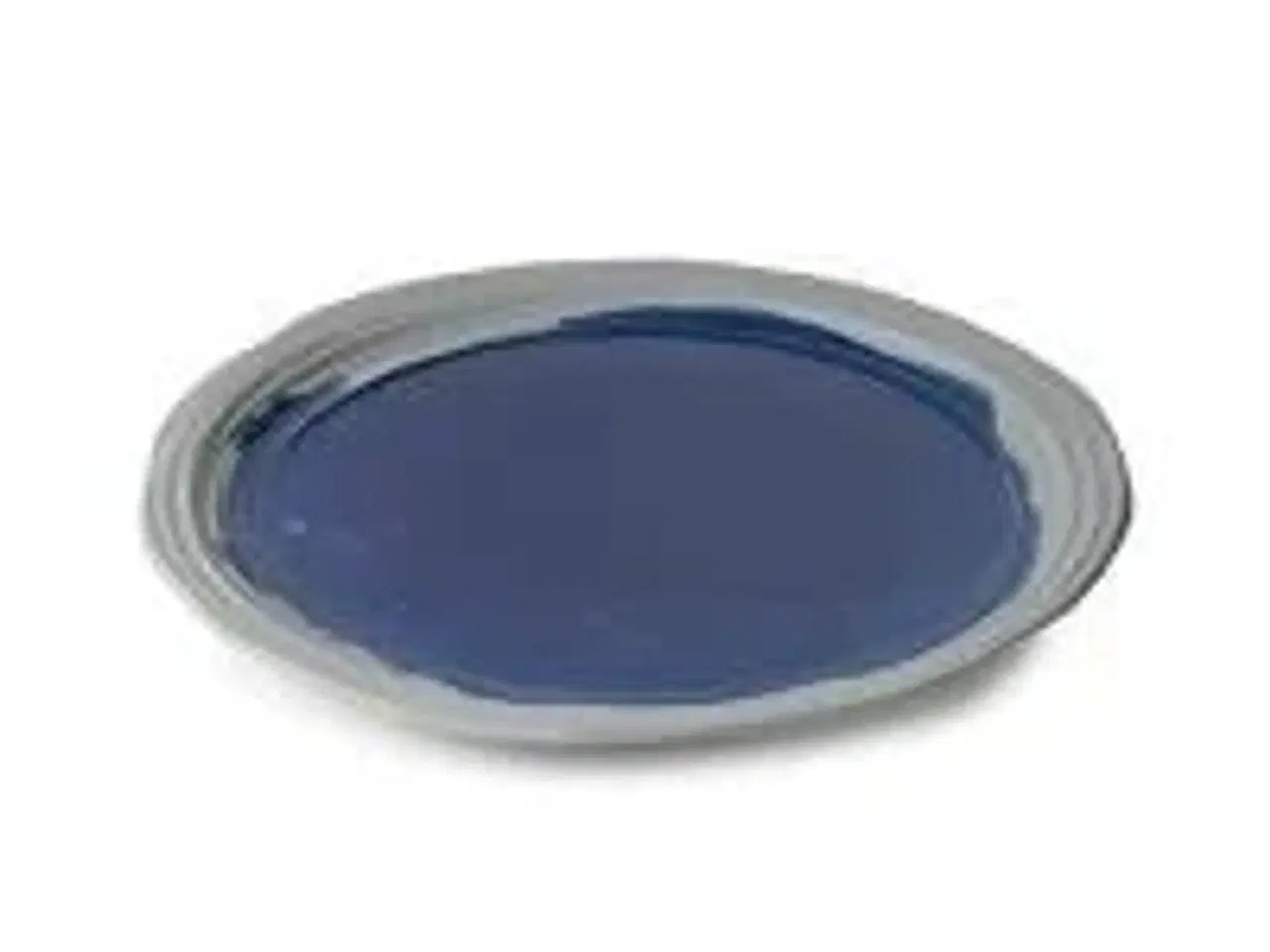 Billede 1 - 12 stk. Tallerken indigo blå 285 mm No.W