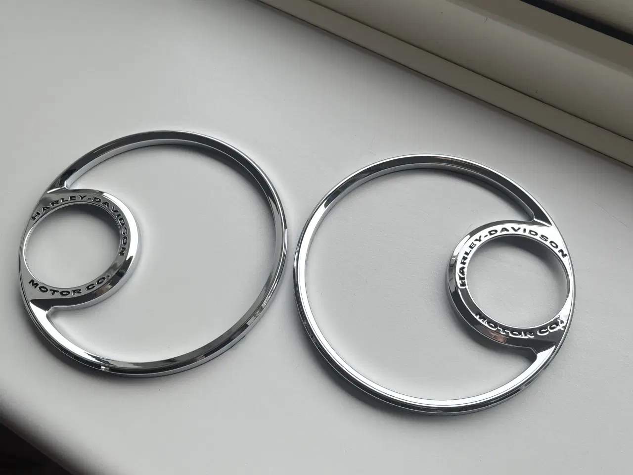 Billede 3 - Højtalertrim krom, Harley-Davidson