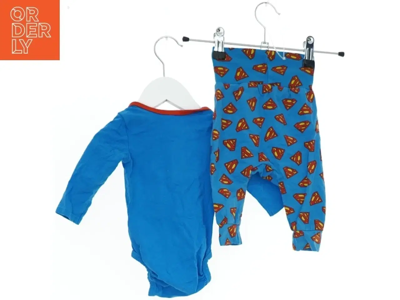 Billede 2 - Superman bodystocking og leggings sæt fra H&M (str. 62)