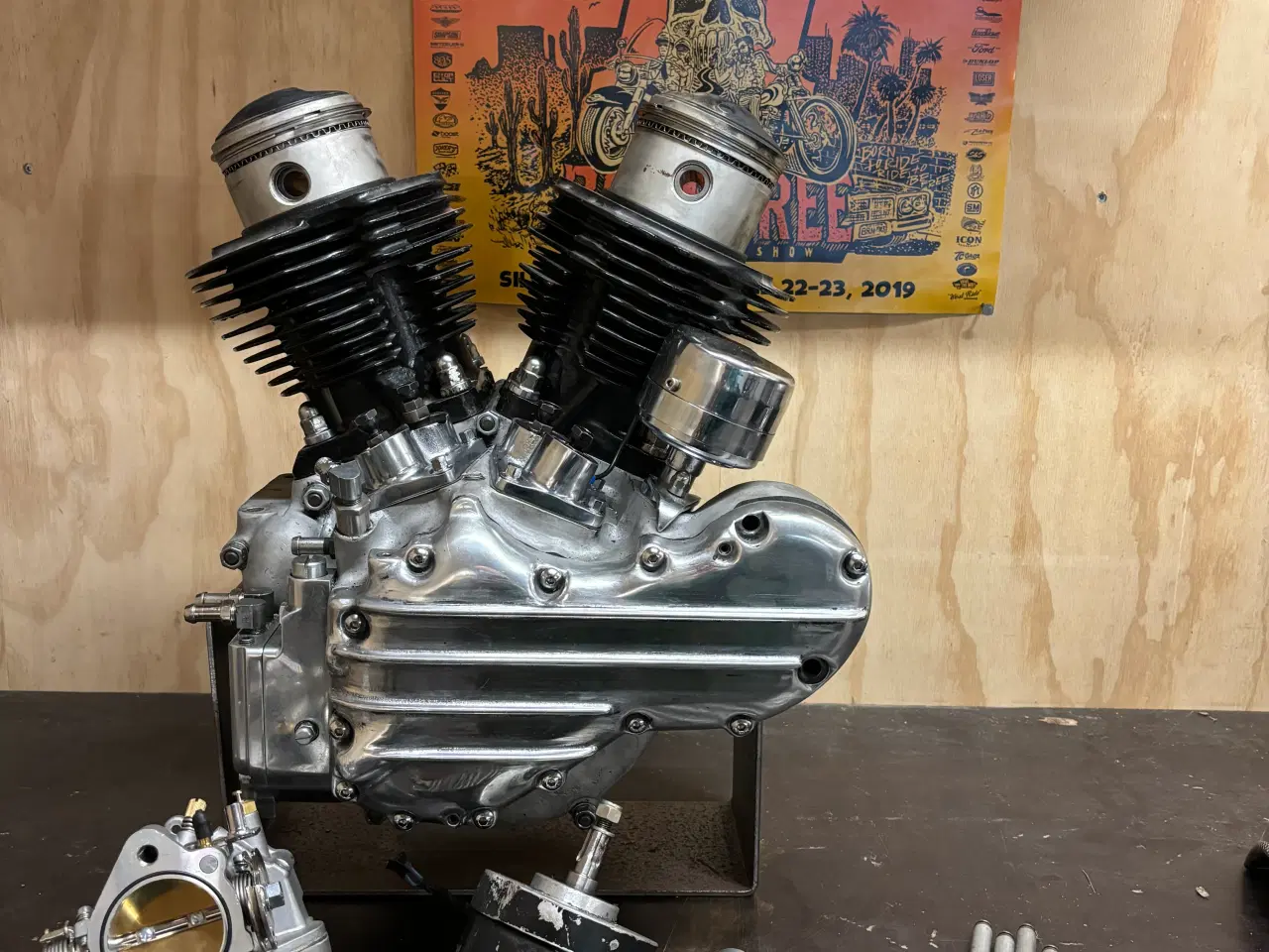 Billede 1 - Harley-Davidson Panhead motor