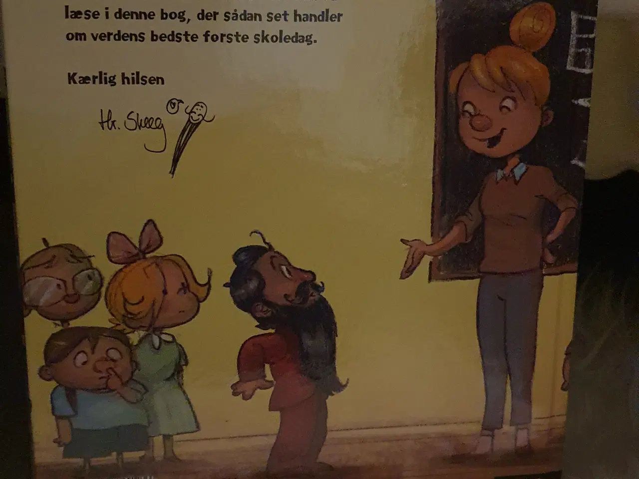 Billede 2 - Bog Dengang hr skæg startede I skole 