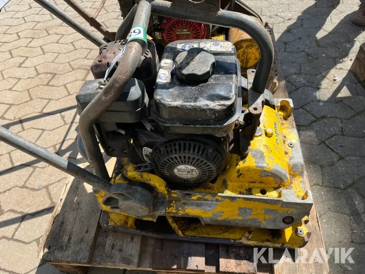Billede 2 - Pladevibrator Wacker Neuson 80kg 2 styk