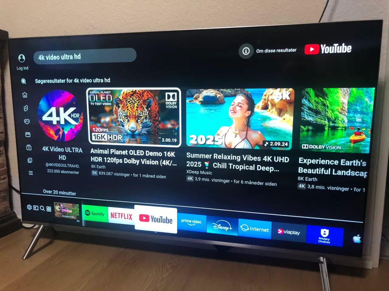 Billede 9 - Samsung smart TV 55” 4K LED Wifi HDR. Brugt 1 år 
