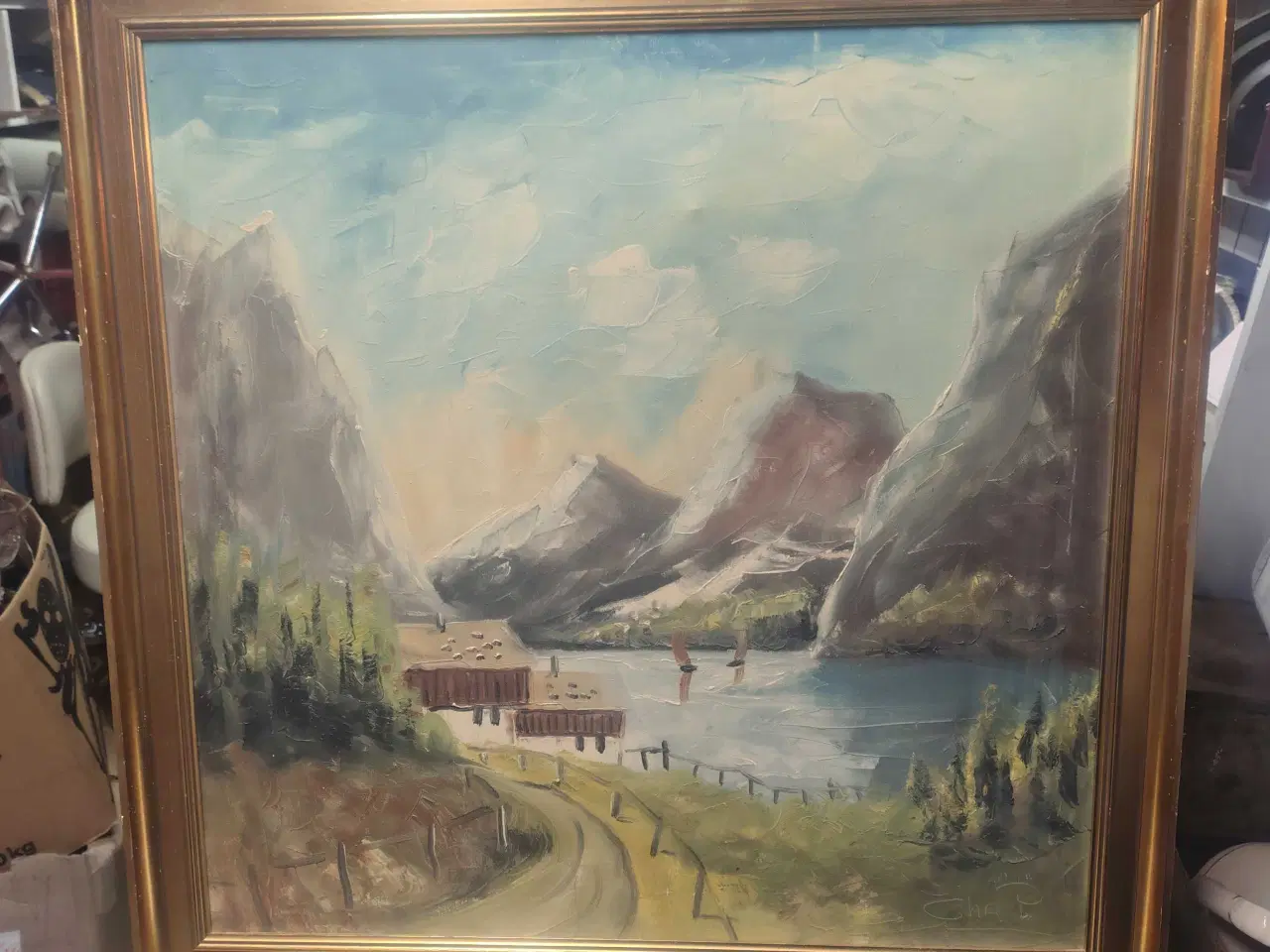 Billede 20 - Mange flotte malerier af ass. Kunstnere