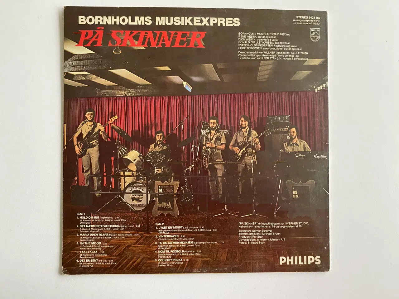 Billede 4 - LP. Bornholms Musikexpres – På Skinner