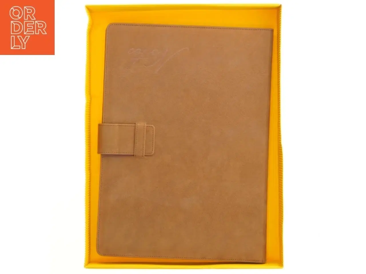 Billede 2 - Skind dokumentmappe (str. 35x25,5 cm)