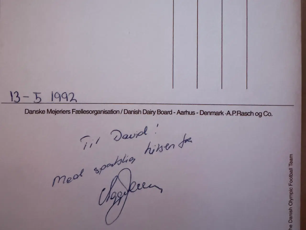 Billede 11 - Autograf hæfte med fodbold