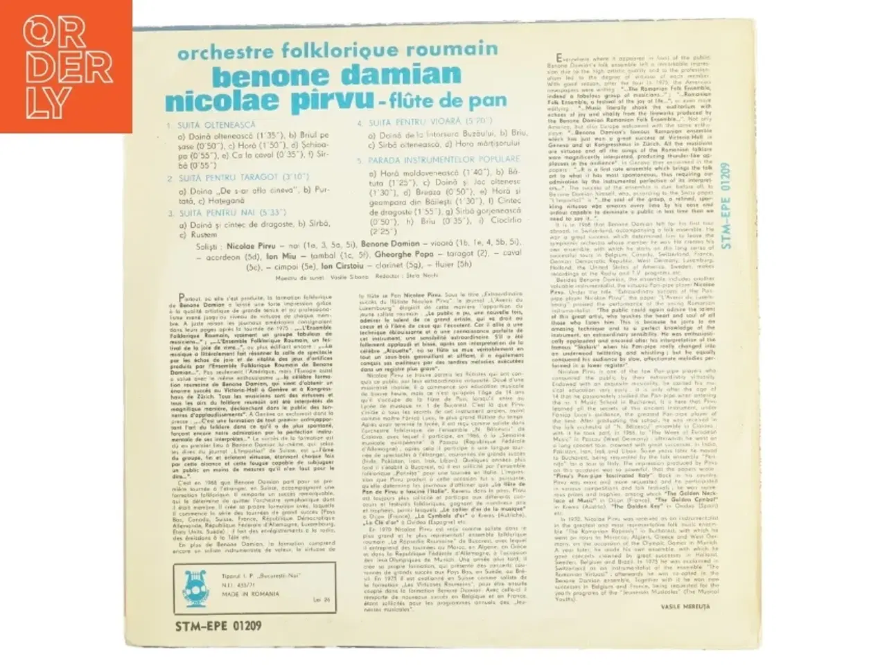 Billede 4 - Rumænsk folkemusik LP
