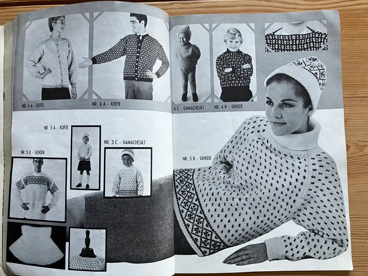 Billede 3 - Opskriftshæftet Færøstrik i Dale-garn.