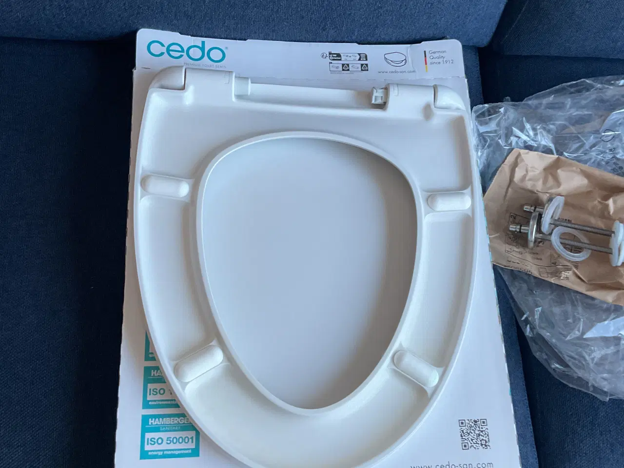 Billede 6 - Toiletsæde til Ifö Cera toiletter med click-off