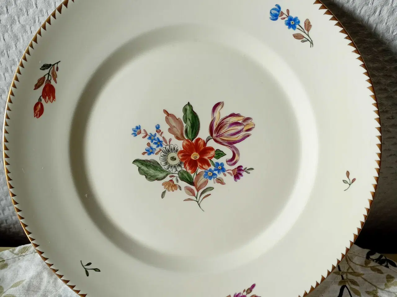 Billede 2 - 12 spise tallerkner fra Royal Copenhagen