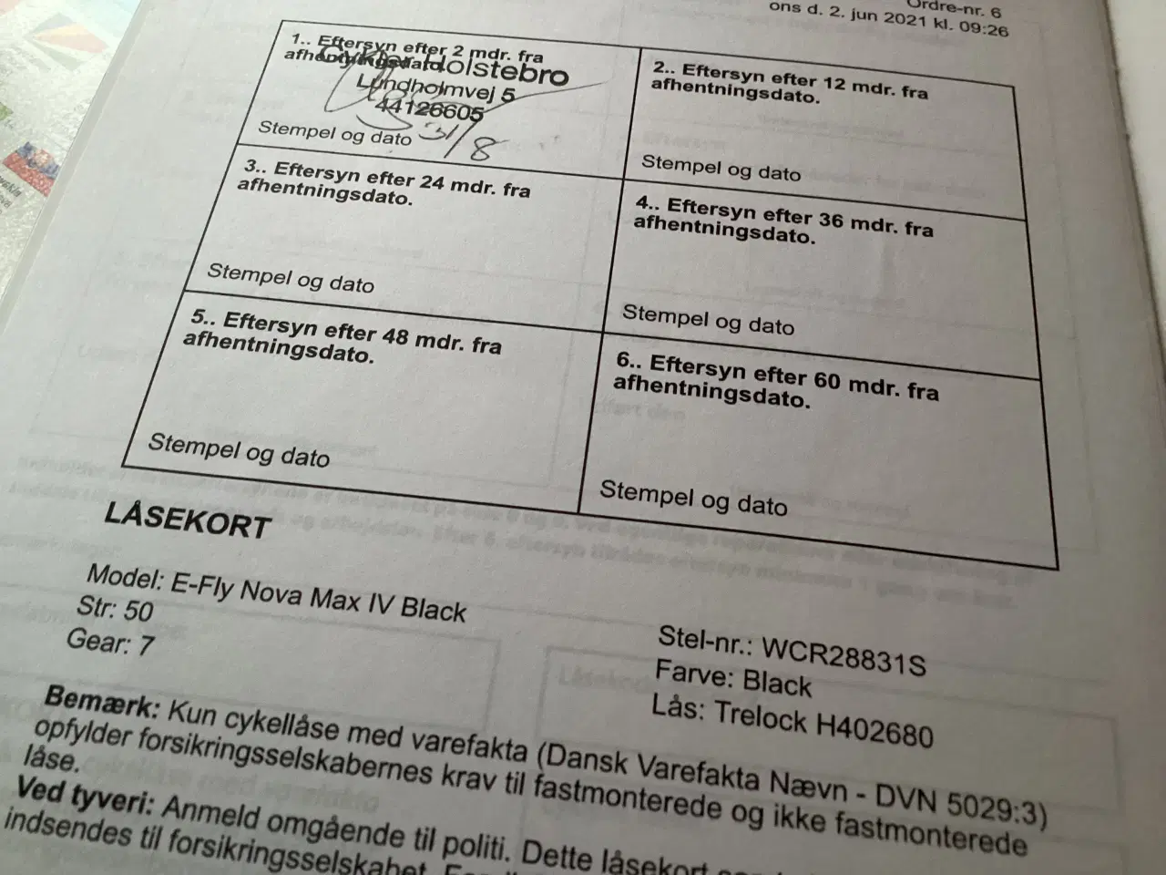 Billede 5 - El-cykel kun 963 km