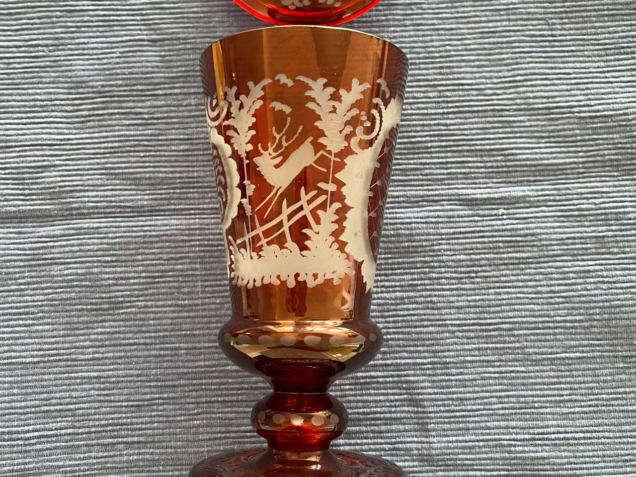 Billede 2 - Pokal af Bøhmisk krystal glas