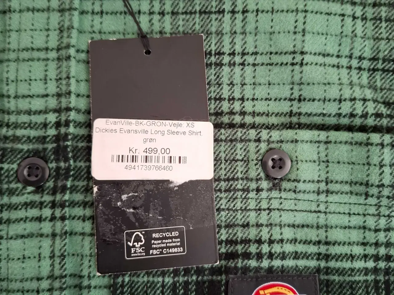 Billede 2 - Lækker skovmandsskjorte fra Dickies