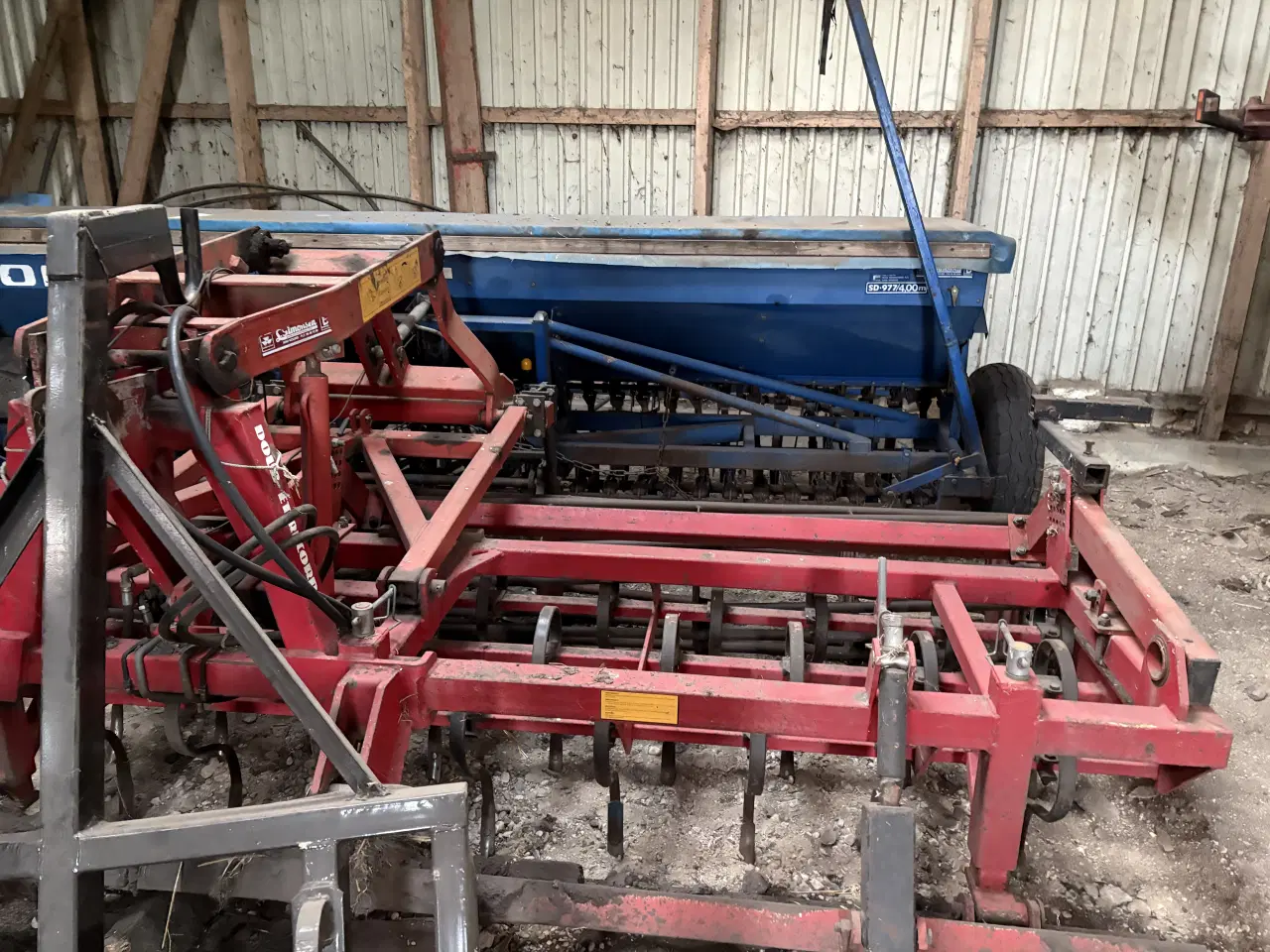 Billede 2 - Fiona såmaskine 4 meters med Kongskilde harve