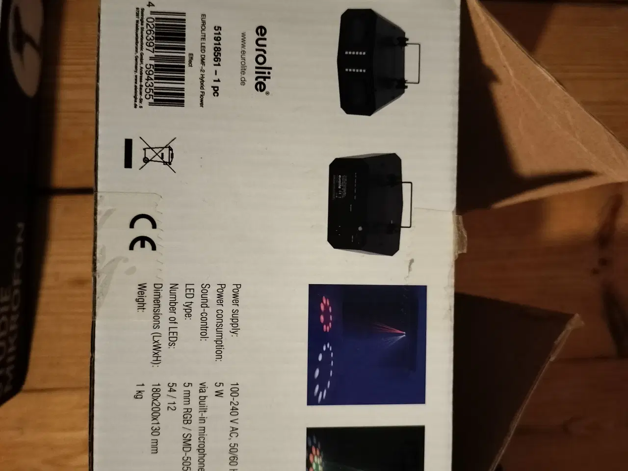 Billede 9 - DJ mixer og bord og højtaler med stativ m.m