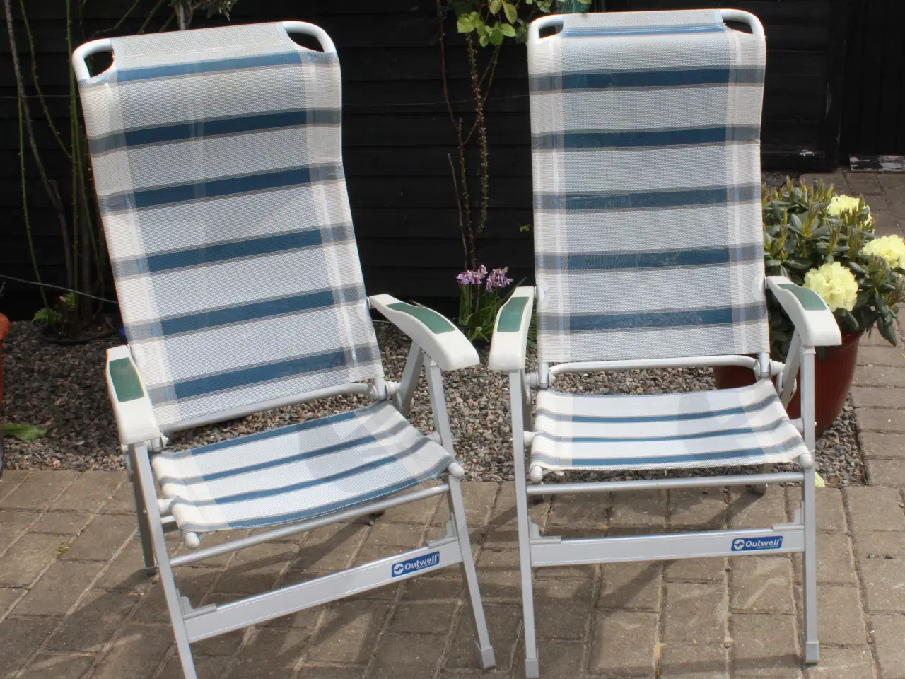 Billede 1 - 2 Campingstole Outwell - positionsstole