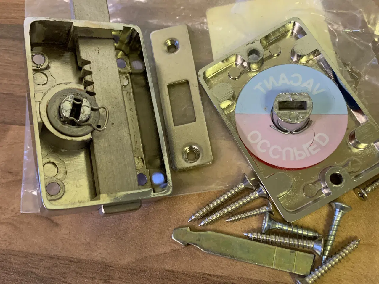 Billede 2 - Toiltskilt med alt til montering