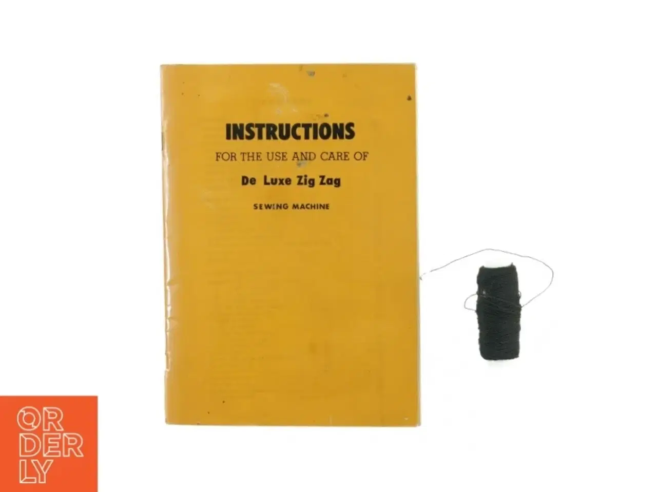 Billede 1 - Instruktionsbog fra Zigzag (str. 21 x 15 cm)