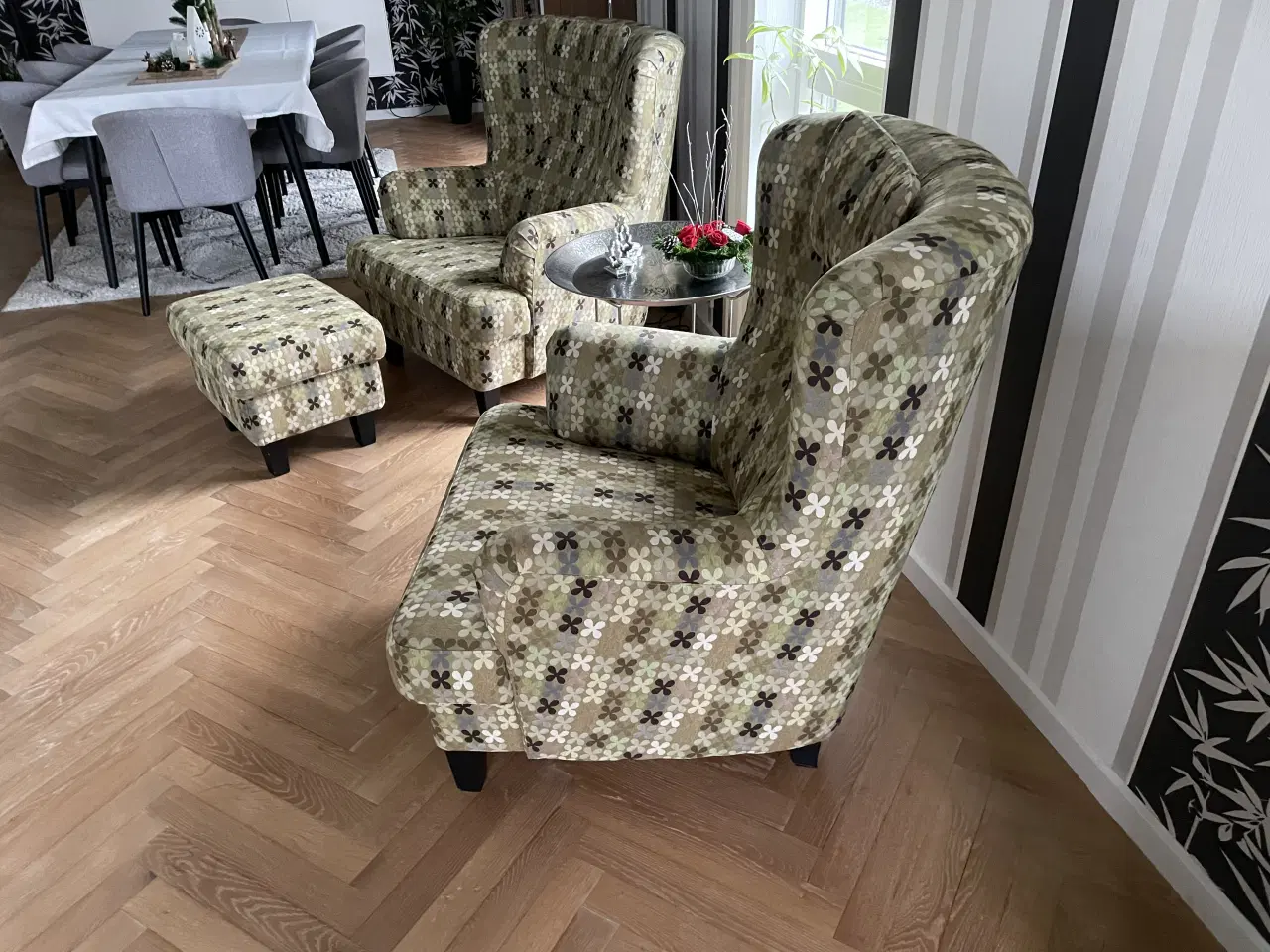 Billede 4 - Lænestole med skammel